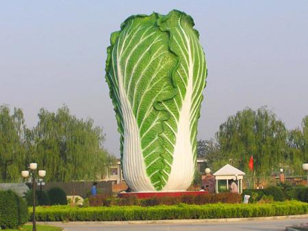 响当当~蔬菜雕塑制作,寿光蔬菜雕塑定做厂家——众艺